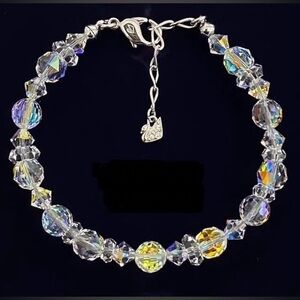 DISCONTINUED, Authentic Swarovski Beaded Aurora Borealis Bracelet,5022403.BNIB.